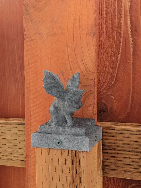 Các đầu cột hàng rào hình quái vật gargoyle - Image 15