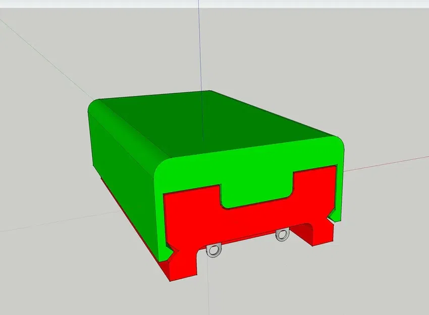 Bộ pin AA hai viên với nắp trượt một chiều - Image 9