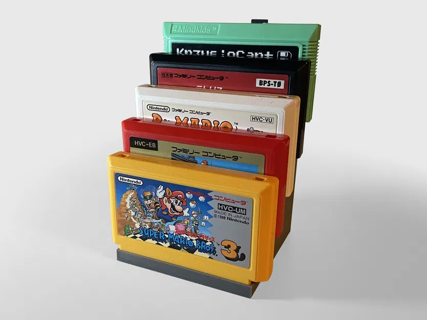 Giá đỡ 5 băng cho máy chơi game Famicom - Image 1