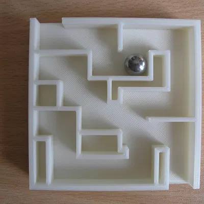 Mê cung bi lăn 2 trong 1 cho trẻ em mầm non