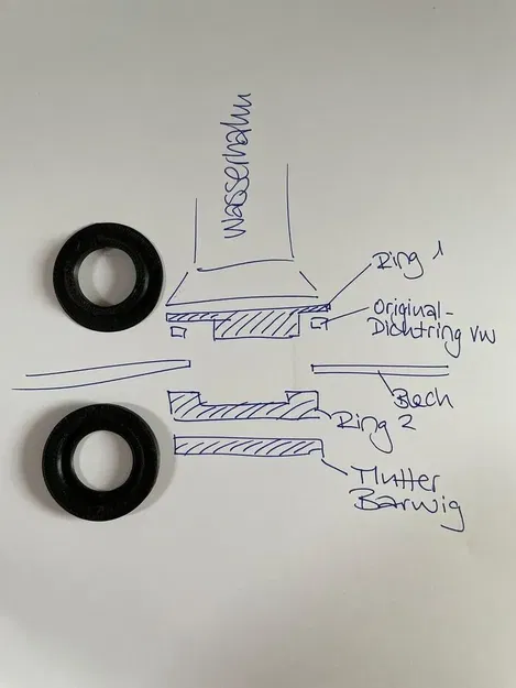 Bộ chuyển đổi cho vòi nước Barwig trên VW T6.1 California - Image 4