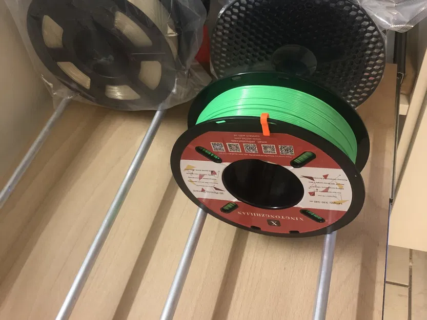 Giá đỡ cuộn filament với thanh trượt telescopic - Image 1