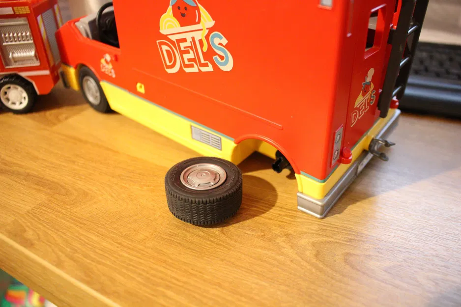 Trục thay thế cho xe tải thức ăn "PLAYMOBIL : FILM 70075 - Image 1