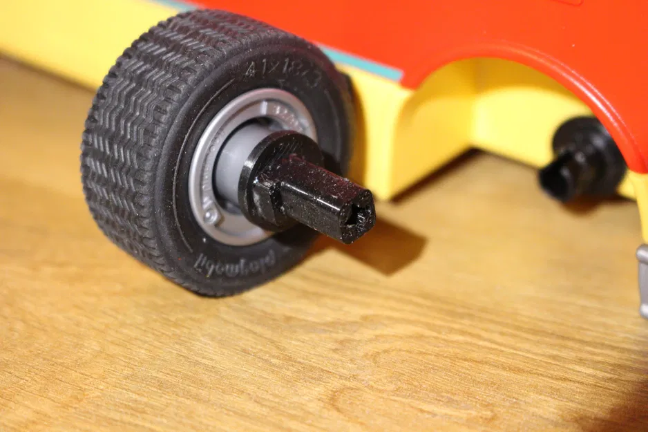 Trục thay thế cho xe tải thức ăn "PLAYMOBIL : FILM 70075 - Image 4