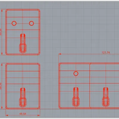 Móc treo nhiều kích cỡ cho phòng tắm
