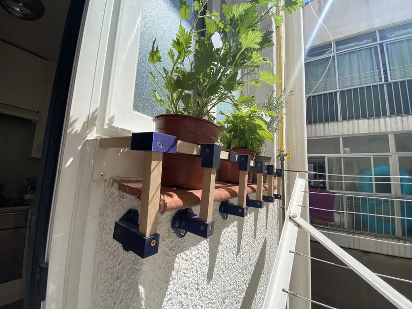 Giá đỡ cây trồng mô-đun kết hợp gỗ 14x14mm - Image 1