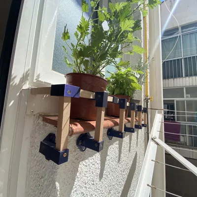 Giá đỡ cây trồng mô-đun kết hợp gỗ 14x14mm