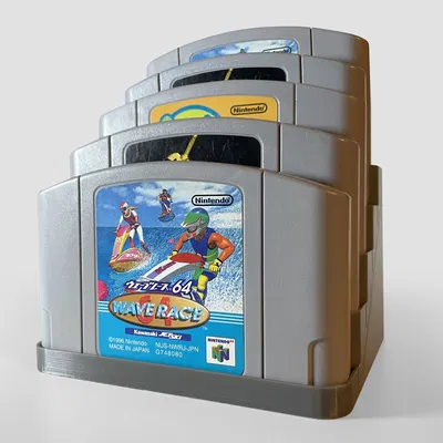 Giá đỡ 5 băng cartridge cho Nintendo 64