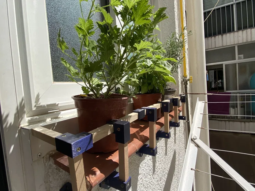 Giá đỡ cây trồng mô-đun kết hợp gỗ 14x14mm - Image 2