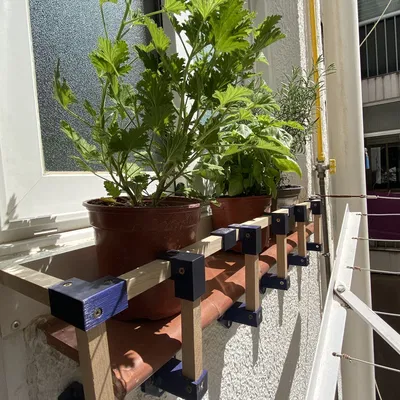 Giá đỡ cây trồng mô-đun kết hợp gỗ 14x14mm