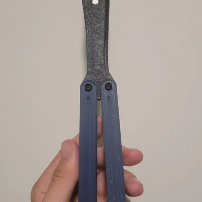 Dao bướm M3 thiết kế trong Blender