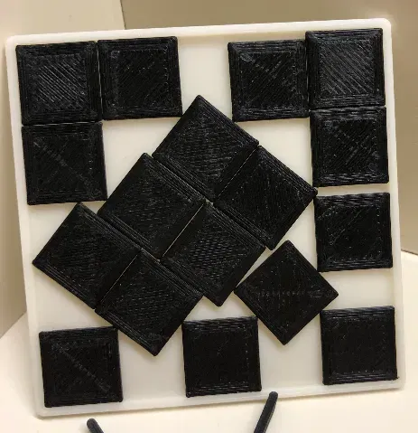 Câu đố hình vuông 17 khối - Giải pháp hình học độc đáo - Image 2