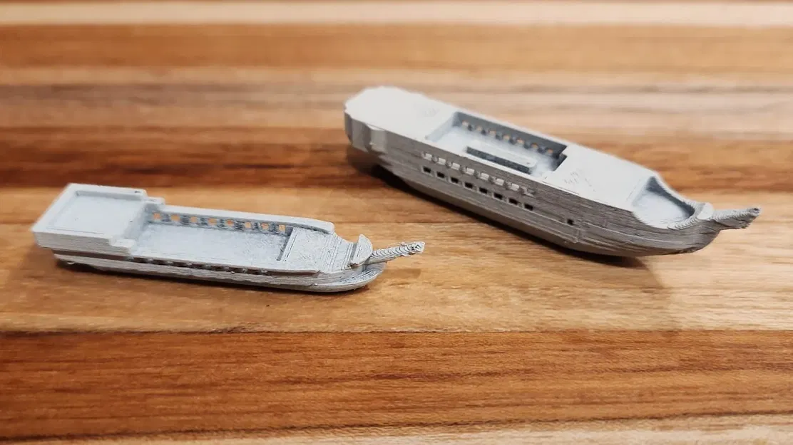 Mô hình thân tàu chiến thời Napoléon cho trò chơi và mô hình - Image 9