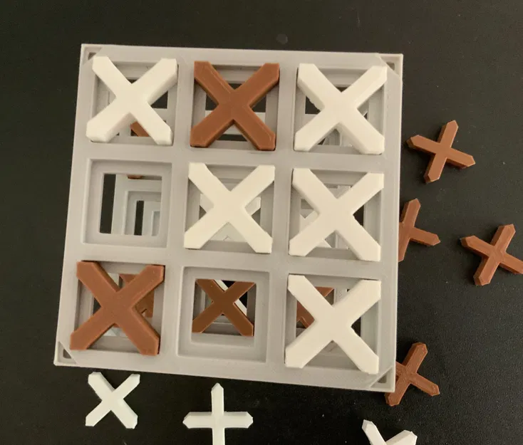 Bàn cờ Tic-Tac-Toe 3D cho hai người chơi - Image 2