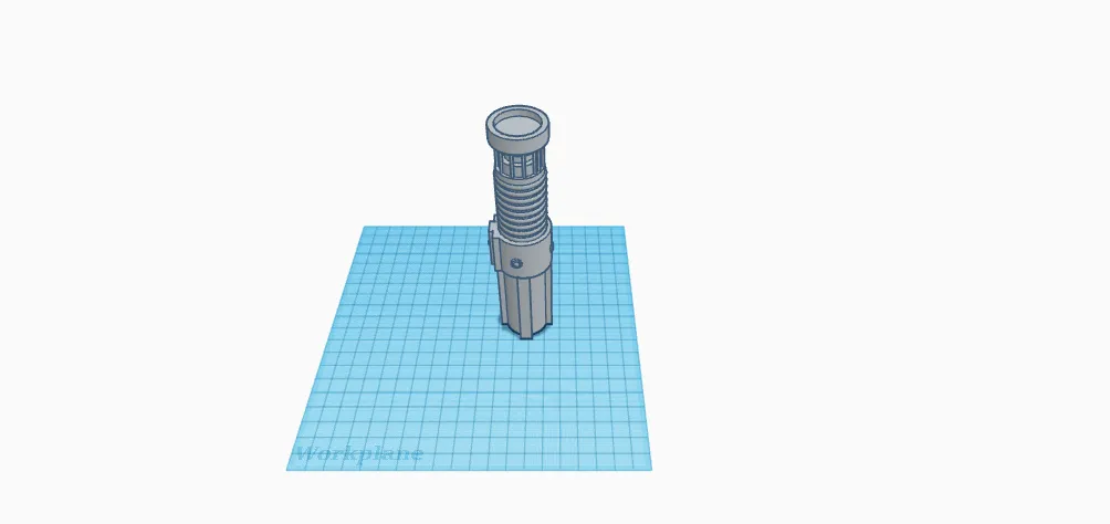 Cán đèn kiếm ánh sáng độc đáo với giá đỡ in 3D - Image 1