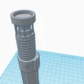 Cán đèn kiếm ánh sáng độc đáo với giá đỡ in 3D - Thumbnail 4