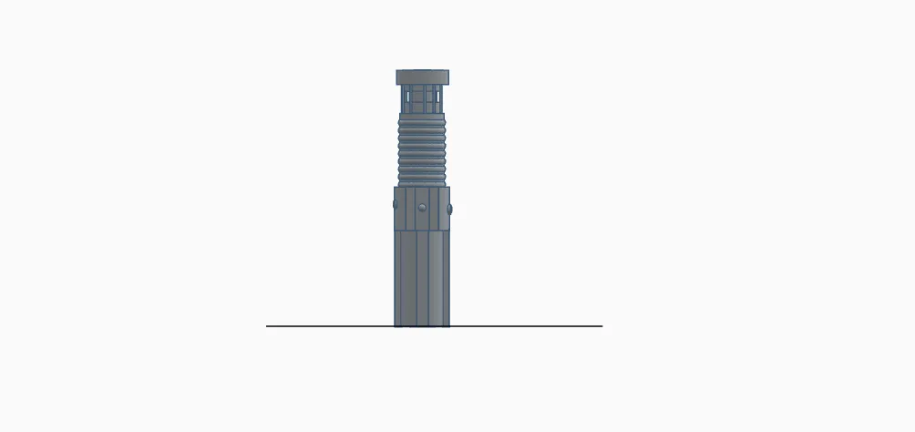 Cán đèn kiếm ánh sáng độc đáo với giá đỡ in 3D - Image 5