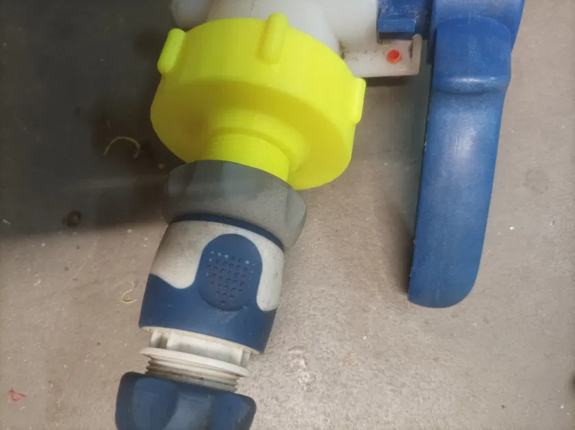 Đầu nối cho thùng IBC 60 x 6 inch - Image 1