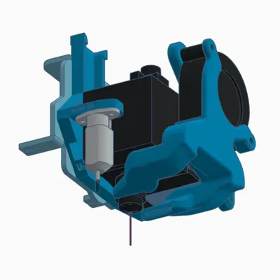 Nâng cấp extruder E3D Hemera cho máy in CR-10 V2/V3