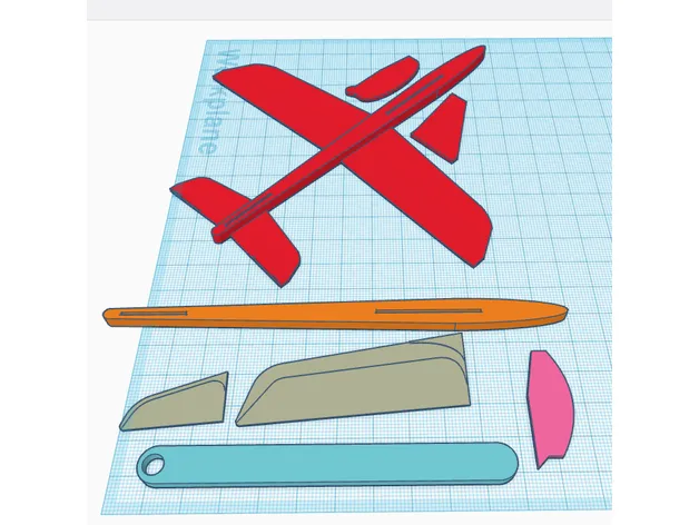 Glider nhẹ Learning Blade cho mô hình 3D - Image 6