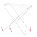 Thay thế chân giá phơi đồ ikea jall - Thumbnail 1