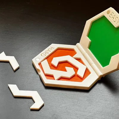 Câu đố Ác Quỷ - Mô hình gập 6x2mm với nam châm