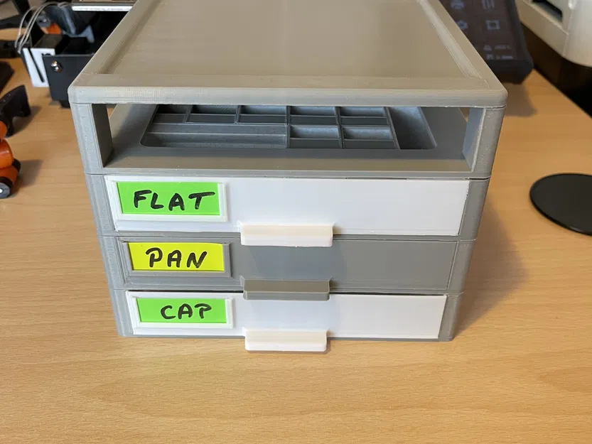 Hộp tổ chức vít, đai ốc mô-đun có thể xếp chồng - Image 2