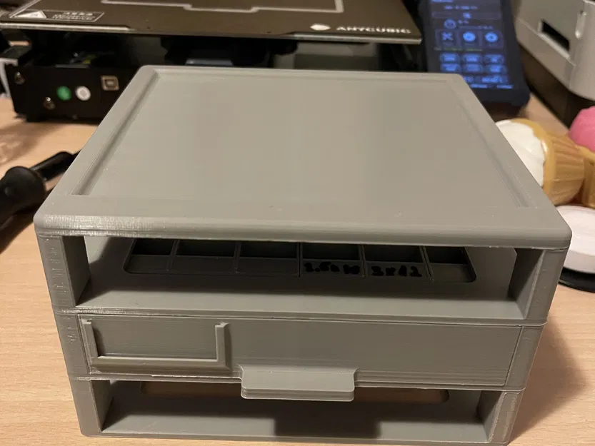 Hộp tổ chức vít, đai ốc mô-đun có thể xếp chồng - Image 3