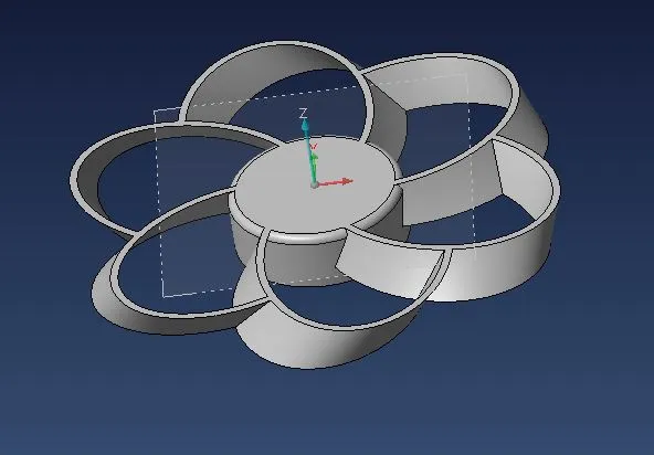 Quạt toroidal 6 cánh tùy chỉnh cho máy tính - Image 1