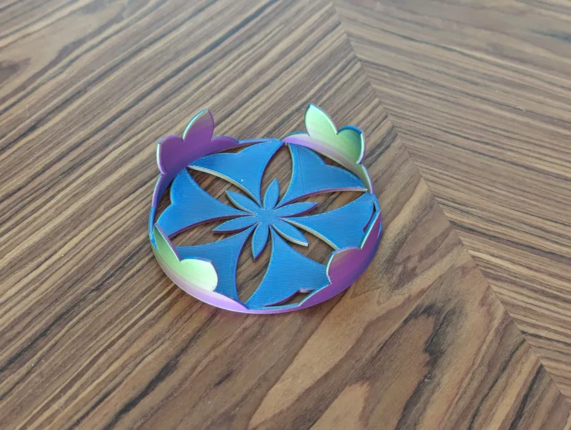 Bình đựng lót ly hình hoa 96mm - Image 4