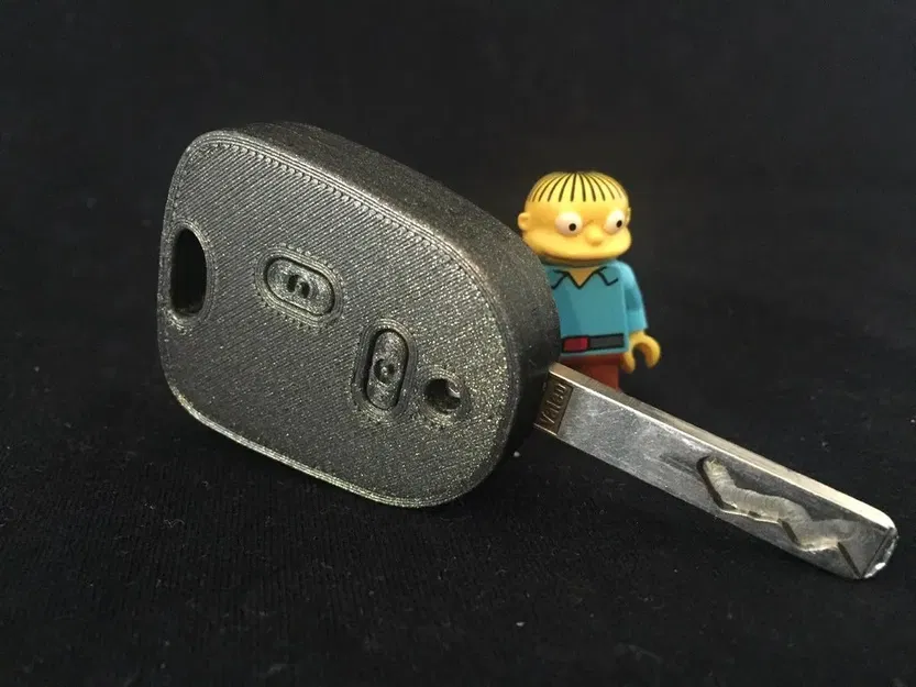 Vỏ chìa khóa Toyota Aygo tùy chỉnh cho in 3D - Image 1