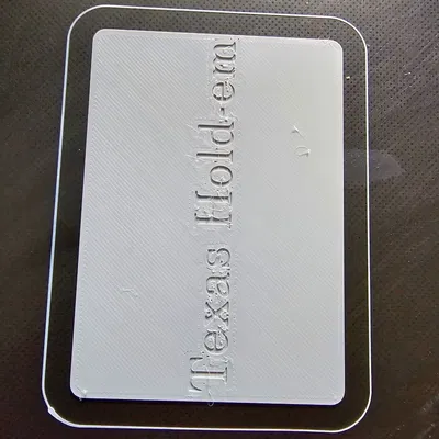 Thẻ bài khắc cho trò chơi Texas Hold-em và các trò chơi bài khác