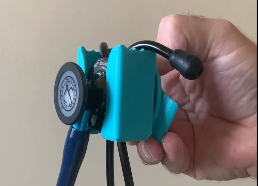 Giá đỡ ống nghe với cơ chế xoay in sẵn - Image 1