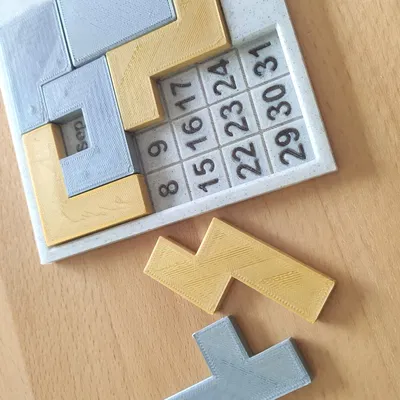 Câu đố lịch treo tường trang trí hàng ngày