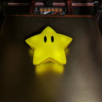 Dây chuyền LED hình sao siêu cấp Mario cho Halloween