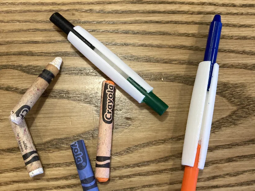 Cán cầm cho bút sáp màu bị gãy - Image 1