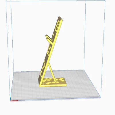 Giá đỡ điện thoại cao 14cm với thiết kế tổ ong