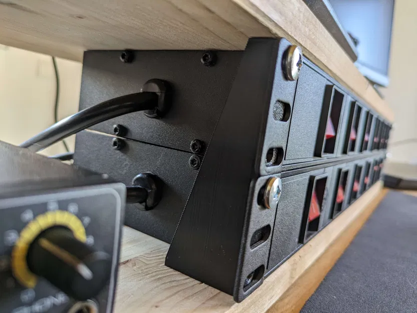 Giá đỡ lắp rack 2U cho thiết bị 19'' và 10 - Image 1