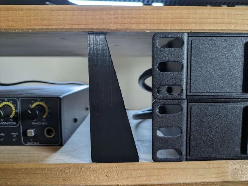 Giá đỡ lắp rack 2U cho thiết bị 19'' và 10 - Image 2