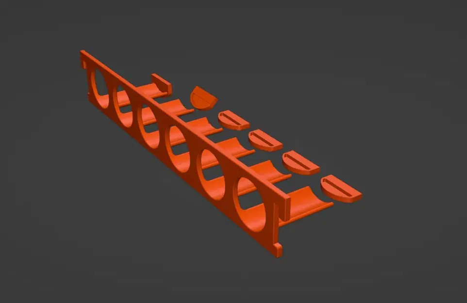 Giá đỡ sơn Vallejo 17ml đã được chỉnh sửa ngắn hơn - Image 1