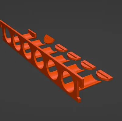 Giá đỡ sơn Vallejo 17ml đã được chỉnh sửa ngắn hơn