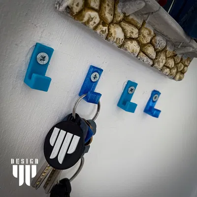 Móc treo tường đơn giản cho chìa khóa