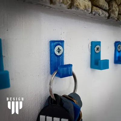 Móc treo tường đơn giản cho chìa khóa