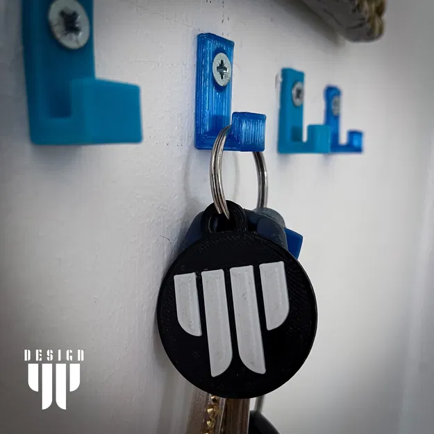 Móc treo tường đơn giản cho chìa khóa - Image 3