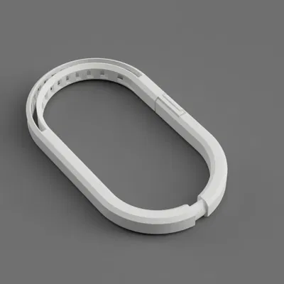 Móc treo rèm tắm thay thế linh hoạt cho phòng tắm