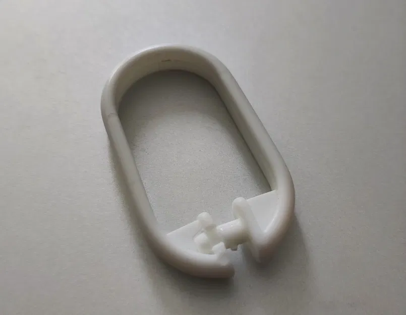 Móc treo rèm tắm thay thế linh hoạt cho phòng tắm - Image 2