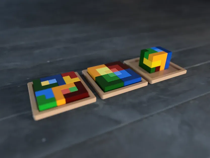 Đồ chơi xếp hình 2D & 3D cho trẻ em - Image 3