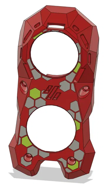 Mặt HEX cho HALO Stealthburner trong máy in Voron - Image 1