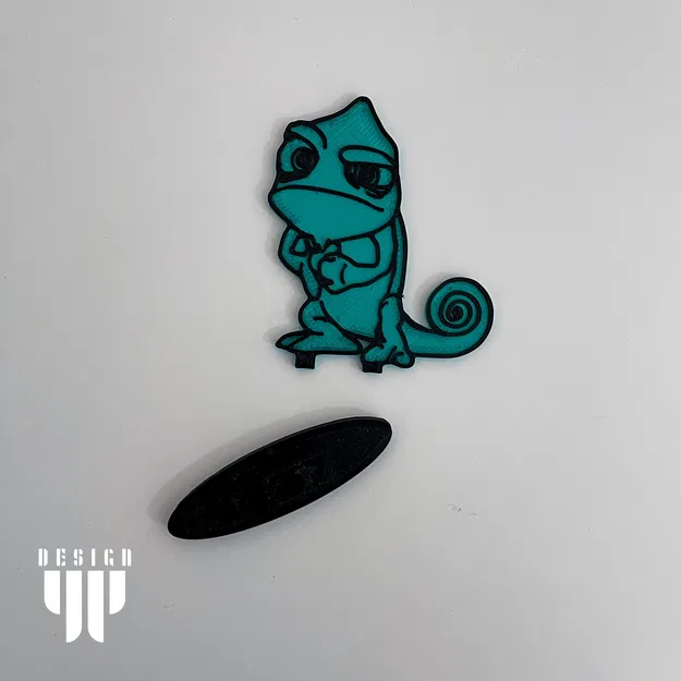 Nhân vật Pascal nổi giận phong cách nghệ thuật 2D với đế - Image 2