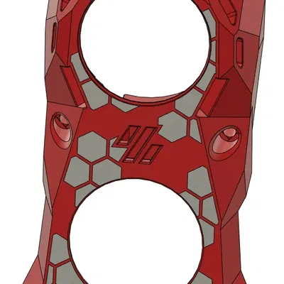 Mặt HEX cho HALO Stealthburner trong máy in Voron